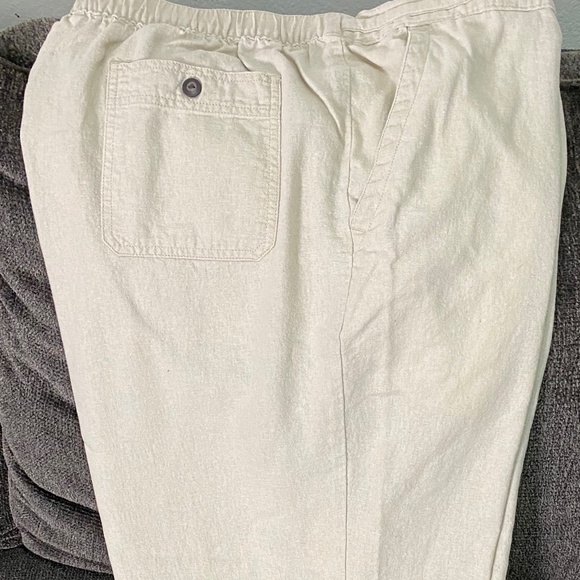 Cubavera Linen & Rayon Tie Pants 2XL - Picture 2 of 13